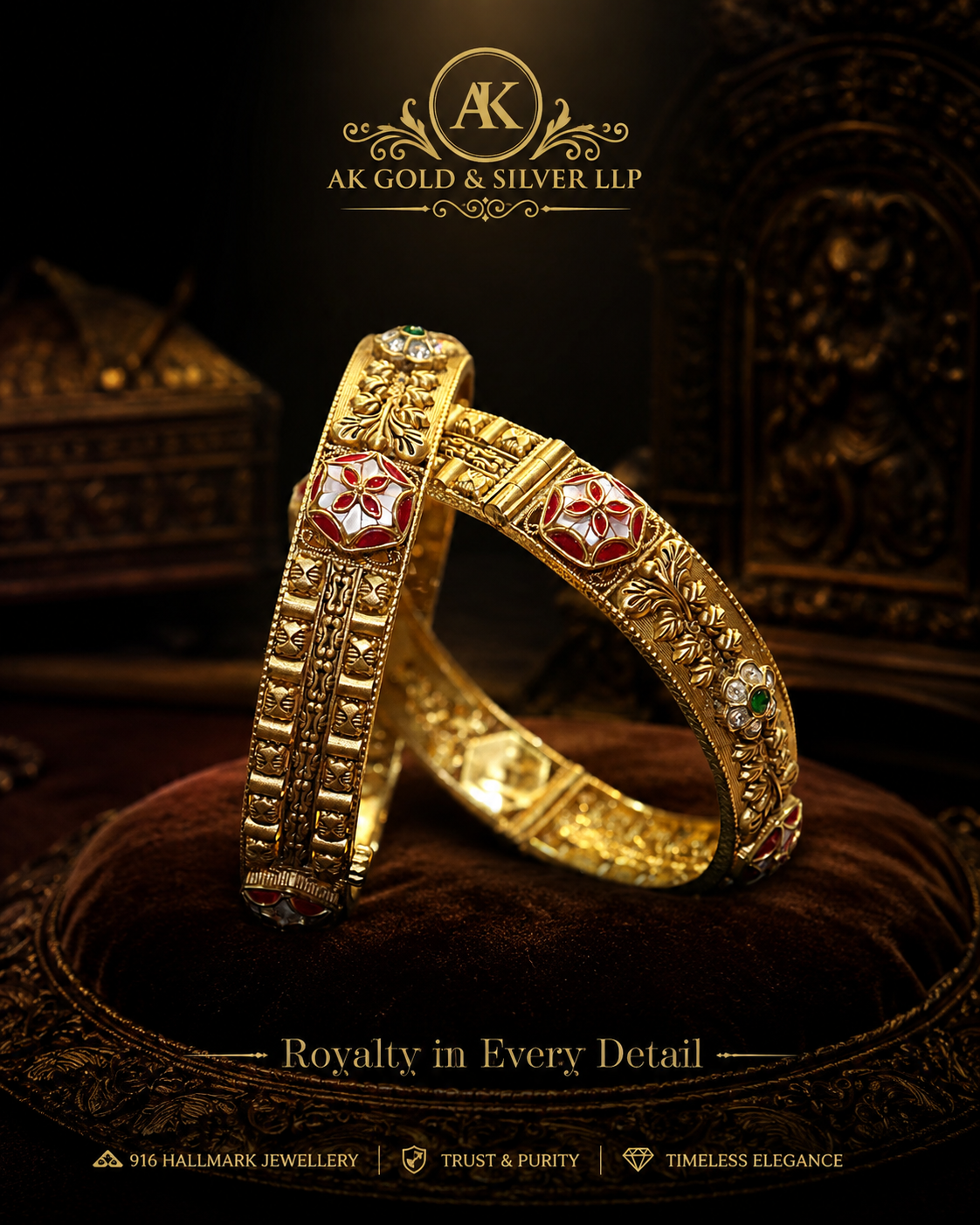 A & K Jewellery Bangle